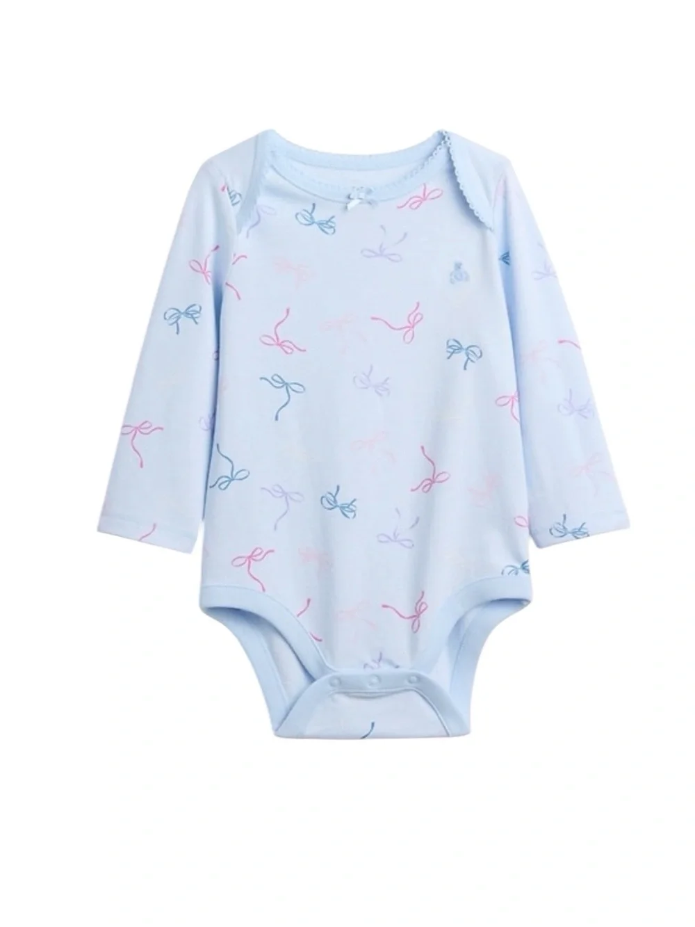 Baby GAP Organic Cotton Bodysuit & Matching Pants  size 3-6 months - bows